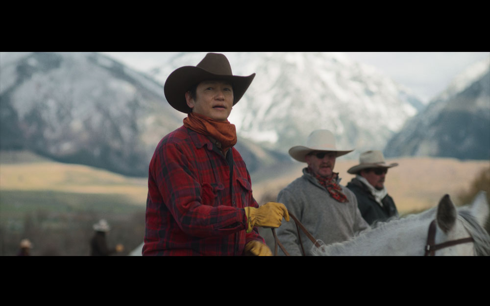 Arata Iura as Hideki, in a scene from the “Tokyo Cowboy” film