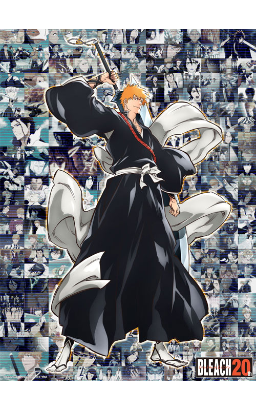 20th Anniversary poster of “BLEACH” animation series