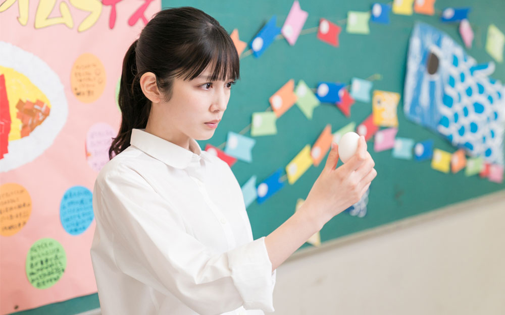 A scene from the film “School Lunch of Ashiya City (Ashiya no Kyushoku)”