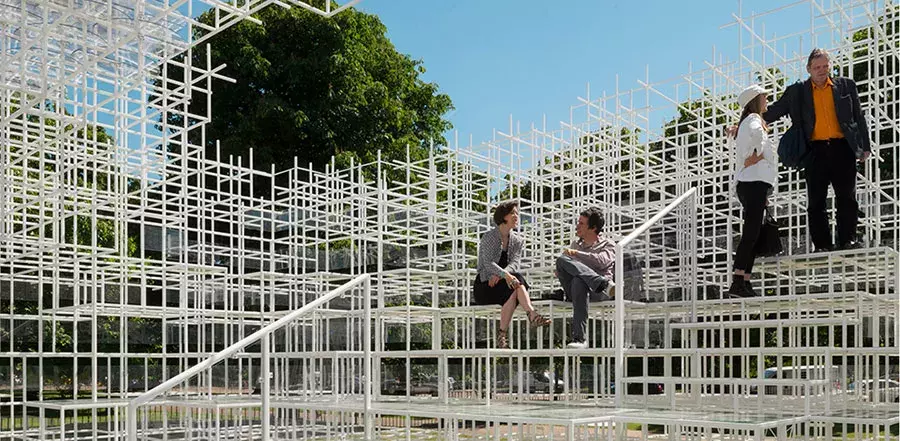 Serpentine Gallery Pavilion 2013 Designed by Sou Fujimoto