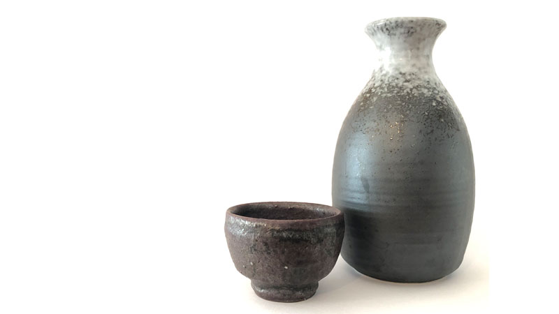 Shigaraki pottery from Hissan in Shiga Prefecture, showcasing traditional Japanese ceramic craftsmanship.