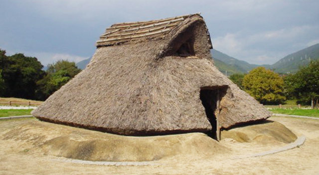 Pit house ruins in Yamaguchi Prefecture showing early Japanese architecture, featured by JAPAN HOUSE Los Angeles