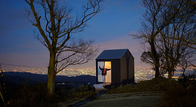 LUNA HUT by Yoshifumi Nakamura showcasing contemporary Japanese architecture, featured by JAPAN HOUSE Los Angeles