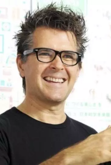 Headshot of Mark Frauenfelder, founder of Boing Boing and research director at IFTF.