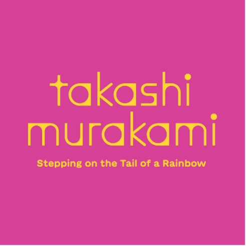 Banner of takashi murakami, Stepping on the Tail of a Rainbow